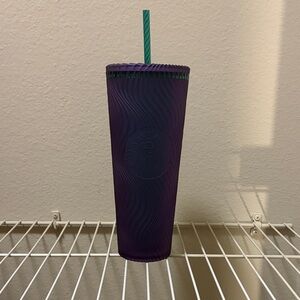 Starbucks Purple and green Tumbler swirl